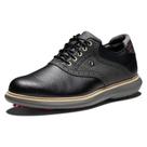 Sapatos de Golfe FootJoy Traditions Pretos Impermeáveis Tamanho 11