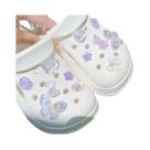Sapatos De Jardim Para Mulheres Em Roxo Com Design De Urso, Flor Decorativa DIY Com Fivela, Estilo