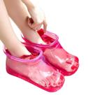 Sapatos de massagem móveis para banho de pés Foot Soaker WMHYLYH vermelhos