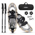 Sapatos de neve AMBIO Light Weight para homens, mulheres, jovens e crianças, 21 polegadas