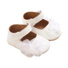 Sapatos De Princesa Macios Para Bebê Menina Com Decoração De Pérola E Flor, Modelo Mary Jane Para Sapatos De Princesa Macios Para Bebê Menina Com Decoração De Pérola E Flor, Modelo Mary Jane Para