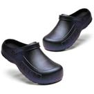 Sapatos de segurança antiderrapantes masculinos Chef Clogs MEIAGDT Pearl Blue-41
