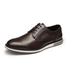 Sapatos Derby Casuais Masculinos Bruno Marc Marrom Escuro 13W