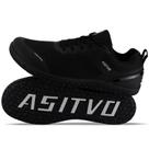 Sapatos descalços ASITVO Wide Toe Box Gym Cross Trainer pretos 43