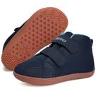 Sapatos descalços WaTelves Toddler Wide High Top Sneakers Navy Sapatos descalços WaTelves Toddler Wide High Top Sneakers Navy