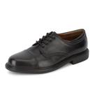 Sapatos Dockers Gordon Oxford de Couro Preto Bico Cap 10.5