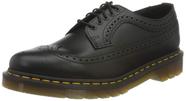 Sapatos Dr. Martens 3989 Unissex Brogue de Couro Preto