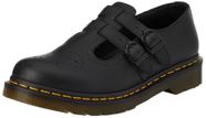 Sapatos Dr. Martens 8065 Mary Jane Flat para mulheres Black Virginia