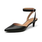 Sapatos DREAM PAIRS DPU215 Scarpins Pretos Salto 5 cm Sapatos DREAM PAIRS DPU215 Scarpins Pretos Salto 5 cm