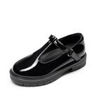 Sapatos DREAM PAIRS Mary Jane T-Strap Plataforma Grossa Preto