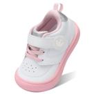 Sapatos FEETCITY Flexible Baby First Walking, antiderrapantes, brancos, rosa