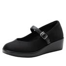 Sapatos femininos Alegria Haylo pretos Dream Fit Mary Jane 43-44