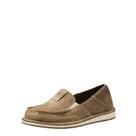Sapatos femininos ARIAT Cruiser Brown Bomber Slip-on, tamanho 7 de largura