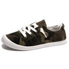 Sapatos femininos BENEKER Low Top Canvas Slip-On Camo 11