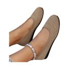 Sapatos Femininos Confortáveis E Respiráveis, Com Bico Redondo, Sem Cadarço, Mocassins Casuais, Sapatos Femininos Confortáveis E Respiráveis, Com Bico Redondo, Sem Cadarço, Mocassins Casuais,