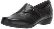 Sapatos Femininos Dansko Franny Conforto Couro Preto