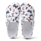 Sapatos femininos de EVA com estampa borboleta para jardim FRTUBOP 38