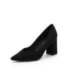 Sapatos Femininos Dream Pairs Scarpins com Salto Grosso Alto Preto 8,4 cm Sapatos Femininos Dream Pairs Scarpins com Salto Grosso Alto Preto 8,4 cm