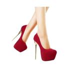 Sapatos Femininos Elegantes De Salto Alto Com Bico Redondo Para O Verão, Stiletto Sexy Para Banquete