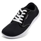 Sapatos HOBIBEAR Barefoot Minimalist Fashion Sneaker preto/branco