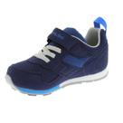 Sapatos infantis TSUKIHOSHI Racer com fecho de alça azul/azul - 7 crianças