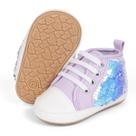 Sapatos KIDSUN Baby High Top de Lantejoulas de lona 11-13 cm Sapatos KIDSUN Baby High Top de Lantejoulas de lona 11-13 cm