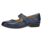 Sapatos Mary Jane Femininos Dansko Collette Azul Marinho EUA 5,5-6