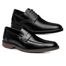 Sapatos Masculino Confort Urban Preto 45001 - 2 Pares