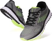 Sapatos masculinos Joomra Whitin Road Running, tamanho 10/44, cinza, verde Sapatos masculinos Joomra Whitin Road Running, tamanho 10/44, cinza, verde