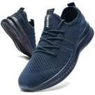 Sapatos MGBDSZ Slip On Walking Tennis Gym Tênis Masculinos Azul Escuro