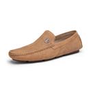 Sapatos Mocassim Masculinos Bruno Marc Penny Loafers Tan 10
