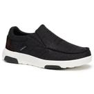 Sapatos OrthocomFoot Slip-On Mocassins femininos pretos tamanho 9
