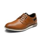 Sapatos Oxford Casuais Masculinos Bruno Marc Marrom Tamanho 9