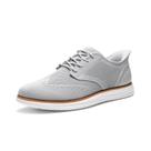 Sapatos Oxford Masculinos Bruno Marc BMUMOX2415 Cinza Tamanho 9,5