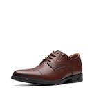 Sapatos Oxford Masculinos Whiddon Cap de Couro Clarks Tamanho 8 EUA