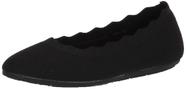 Sapatos rasos Skechers Cleo 2.0-Love Spell para mulheres pretos 6