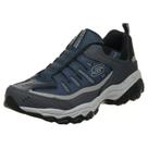 Sapatos Skechers After Burn M. Fit Loafer para homens azul/cinza