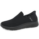 Sapatos Skechers Go Walk Flex No Hands Slip-Ins Black Men 10.5