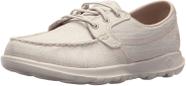 Sapatos Skechers Go Walk Lite Isla 15433 Taupe para mulheres
