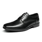Sapatos Sociais Masculinos Bruno Marc DP03 Preto com Cadarço Tamanho 9
