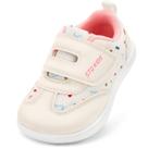 Sapatos STQ KIDS Toddler Bege, biqueira larga, antiderrapantes