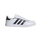 Sapatos, tênis femininos adidas Breaknet, branco, preto e dourado 6.5