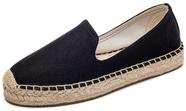 Sapatos U-lite Classic Slip on Flat Alpargata, mocassins femininos