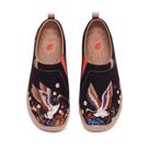 Sapatos UIN Walking Travel Slip On Canvas Women Crane