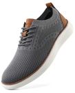 Sapatos VILOCY Casual Dress Tênis Oxfords para homens EU43 Grey