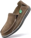 Sapatos VILOCY Slip-on Deck, mocassim de lona casual para homens