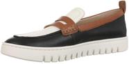 Sapatos Vionic Uptown Preto Multi Couro Largura 12