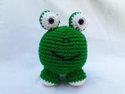 Sapo Amigurumi Crochê - Bicho Bola