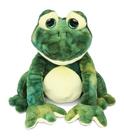 Sapo de pelúcia DolliBu, 20 cm, macio e abraçável para crianças