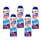 Saponáceo Sapólio Radium Cremoso Cloro 250ml Bombril Kit 5